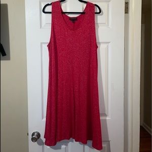 Pink LANE BRYANT Sleeveless Swing Dress Size 18/20